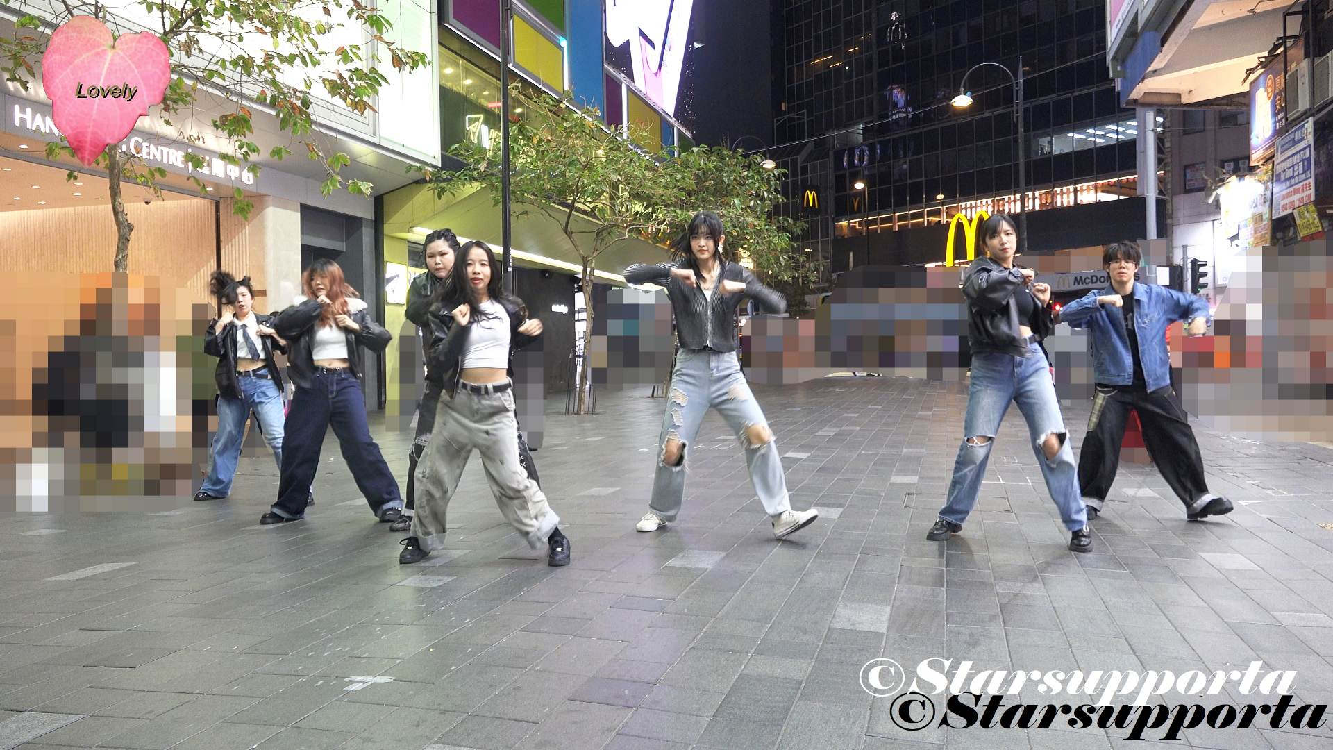 20260206 KPOP dance @ 香港銅鑼灣H&M對出